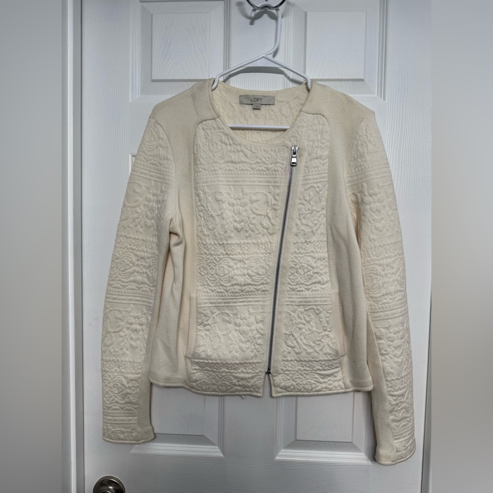 Ann Taylor Loft Moto Jacket